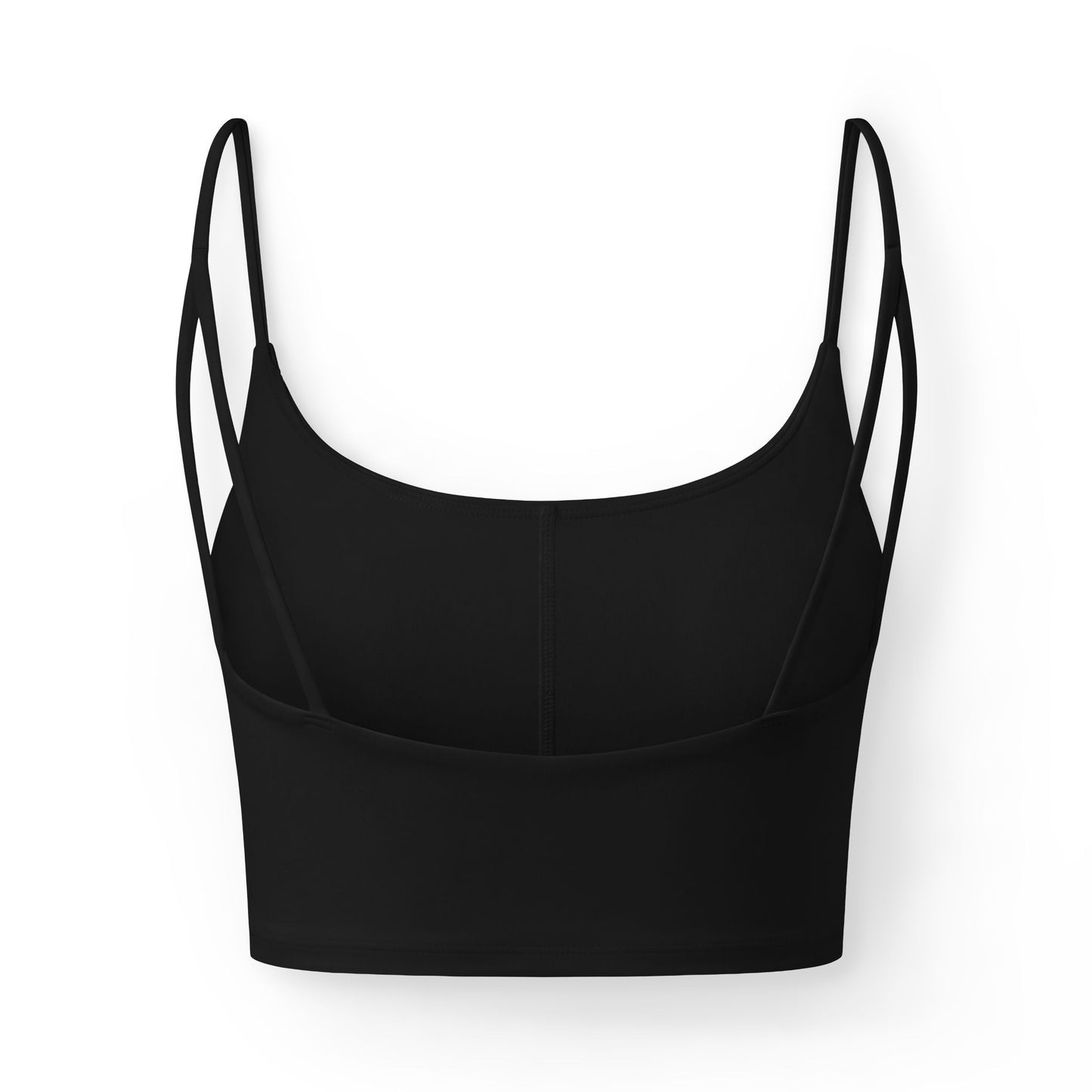 Mesa Drift Luxe Women's Cropped Bra Top — Minimal Monogram MD