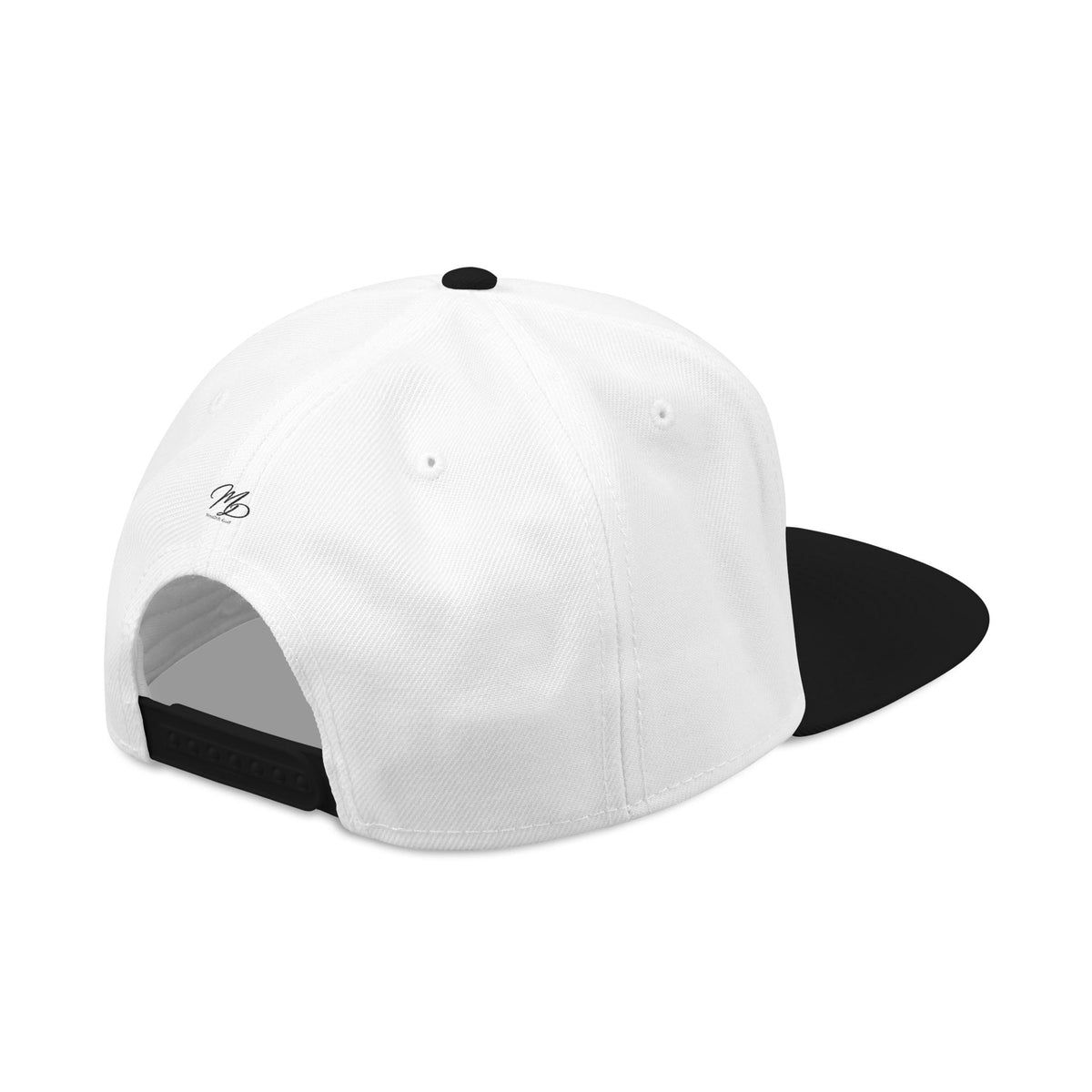 MD & Crossed Golf Clubs Embroidered Snapback Hat