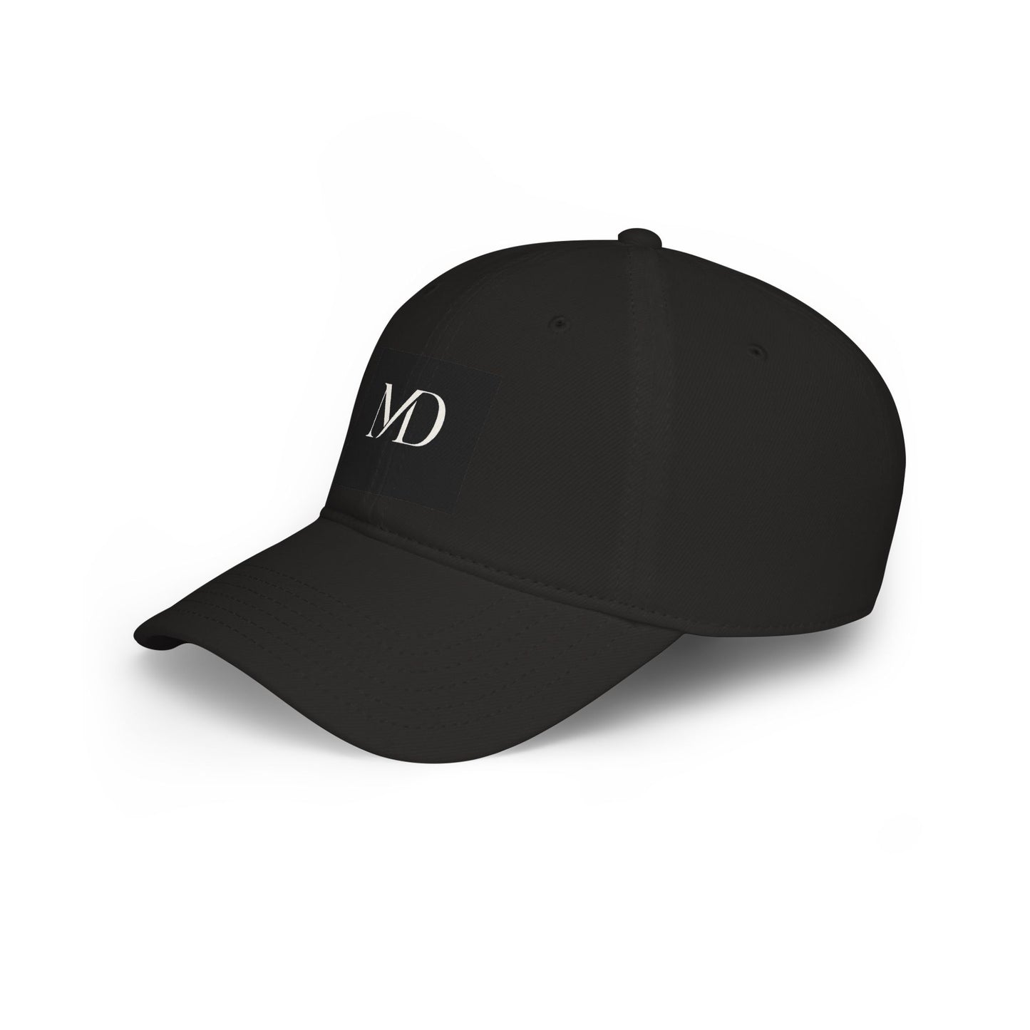 MD Logo Baseball Cap — Low Profile Embroidered Hat