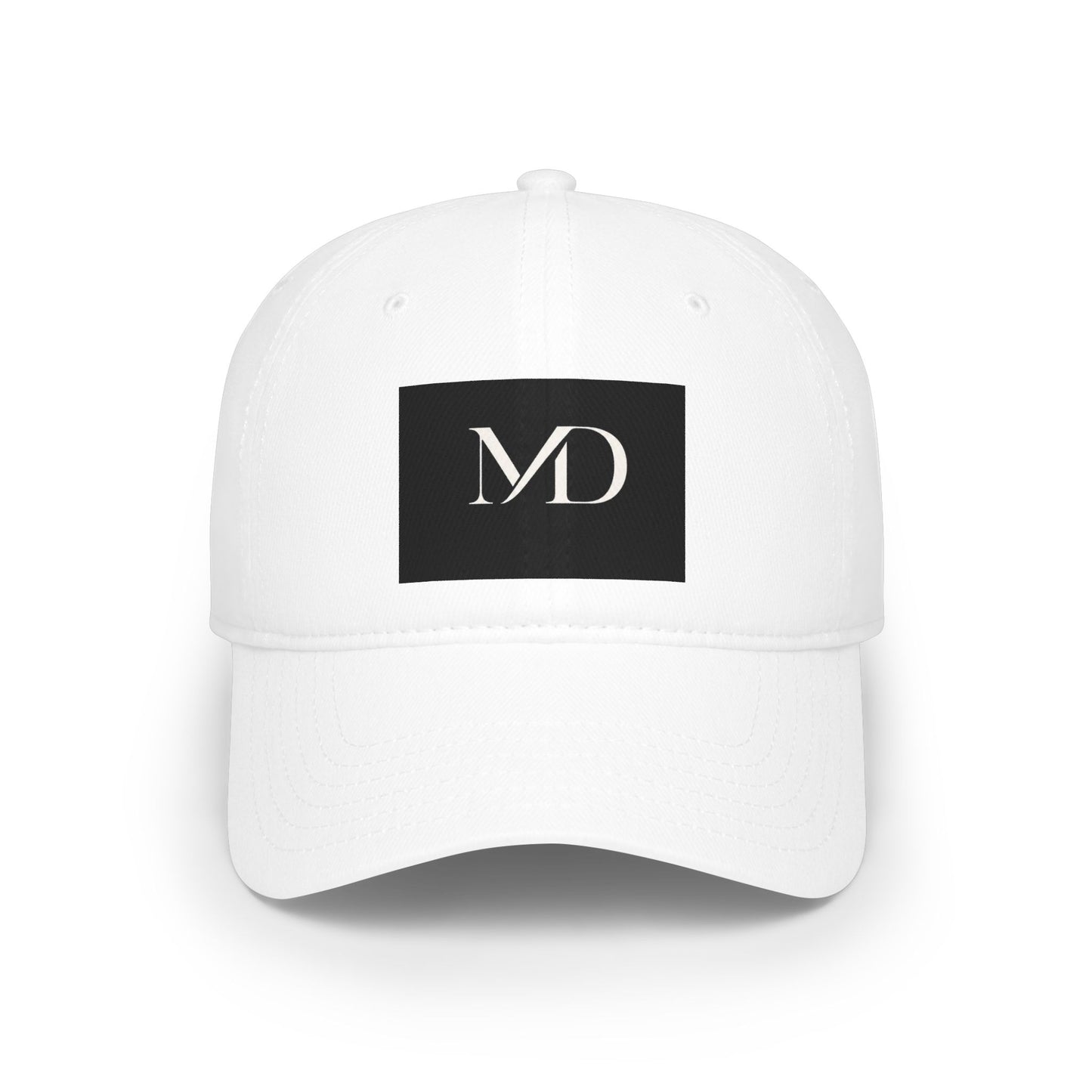 MD Logo Baseball Cap — Low Profile Embroidered Hat