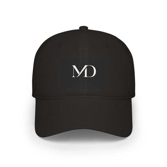 MD Logo Baseball Cap — Low Profile Embroidered Hat