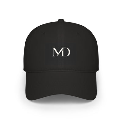 MD Logo Baseball Cap — Low Profile Embroidered Hat