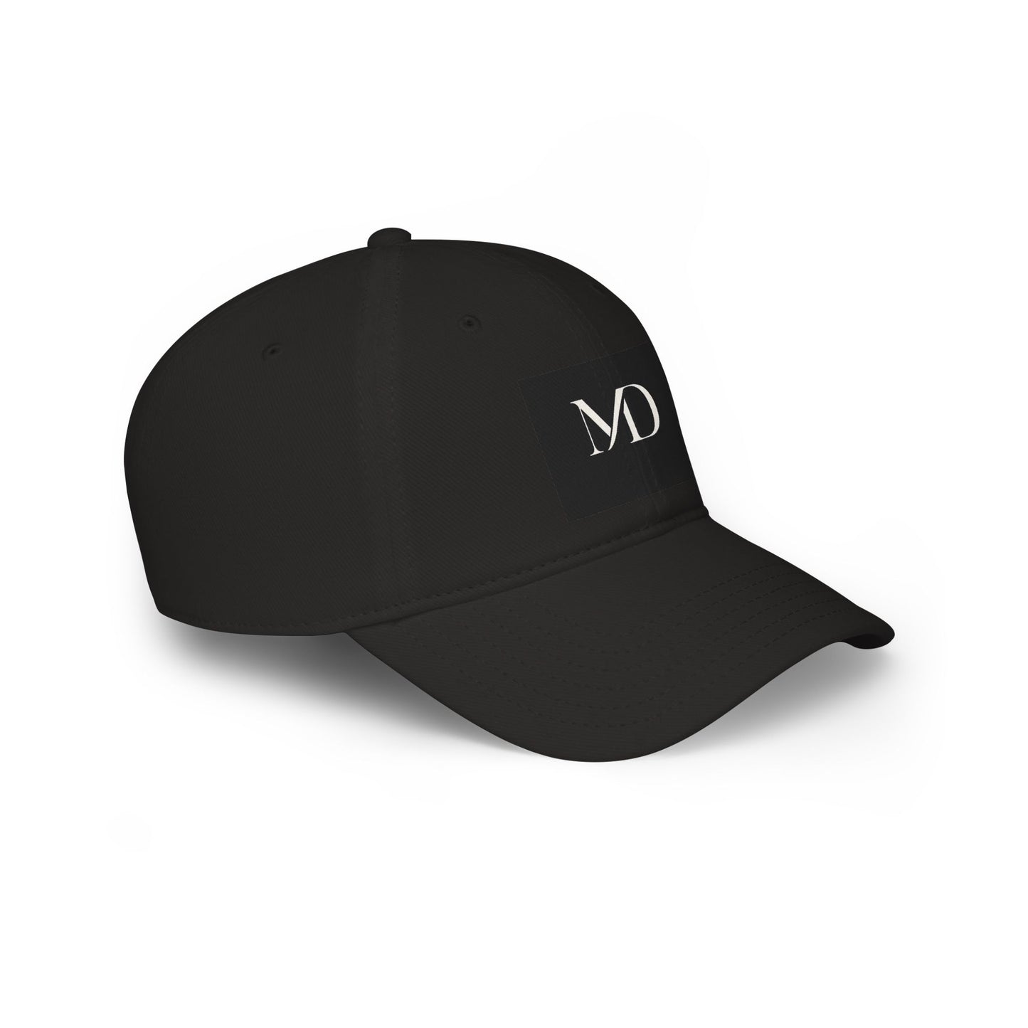 MD Logo Baseball Cap — Low Profile Embroidered Hat