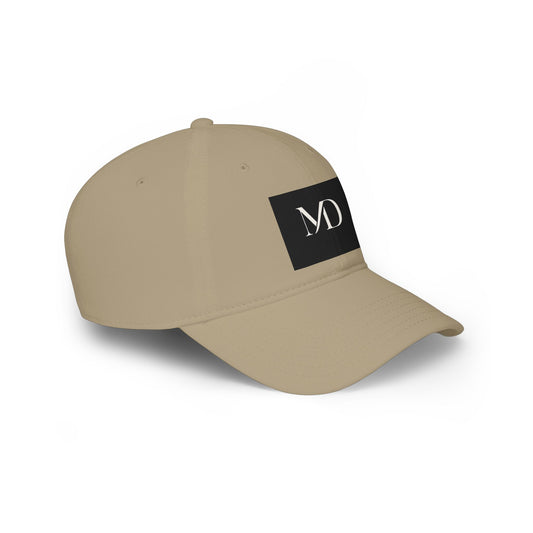 MD Logo Baseball Cap — Low Profile Embroidered Hat