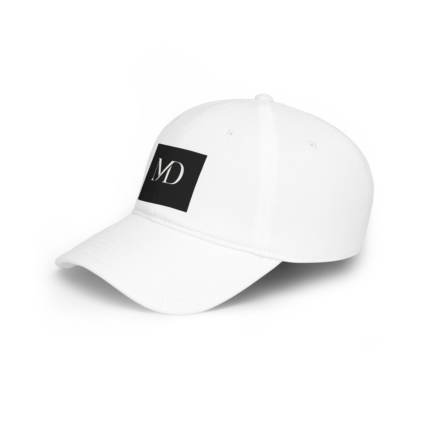 MD Logo Baseball Cap — Low Profile Embroidered Hat