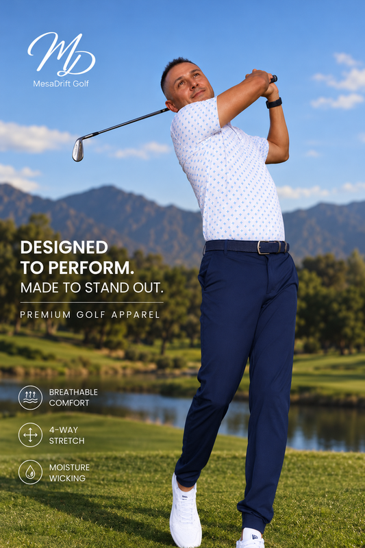 Mesa Drift Signature Golf Polo