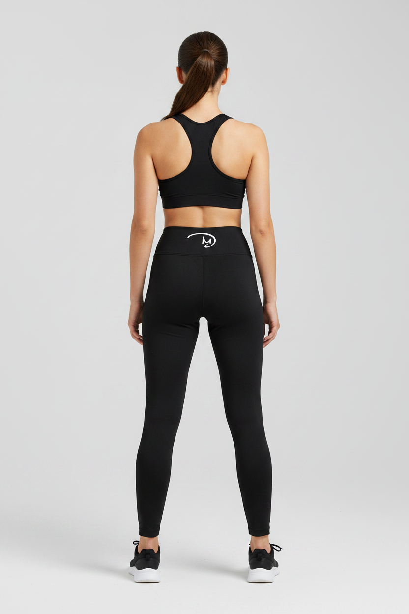 Women's Activewear Trousers - Model Back View