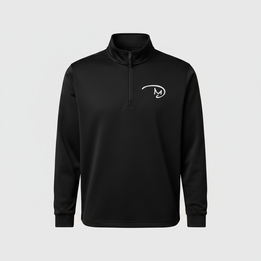 Men's Golf Quarter-Zip Pullover - Front View